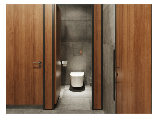 hansgrohe Wand-WC EluPura Original S mit WC-Sitz, weiß, ohne HygieneEffect und SmartClean