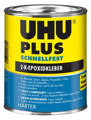 Bild UHU plus schnellfest Härter 855g Lagerbe sorgung-0