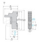 Relaissockel Schraub TS35 8Pins Hutschiene TH35