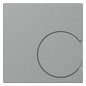 Raumtemperaturregler UP Zigbee alu mt Bedienelement Mit Vor-Ort Bedienung