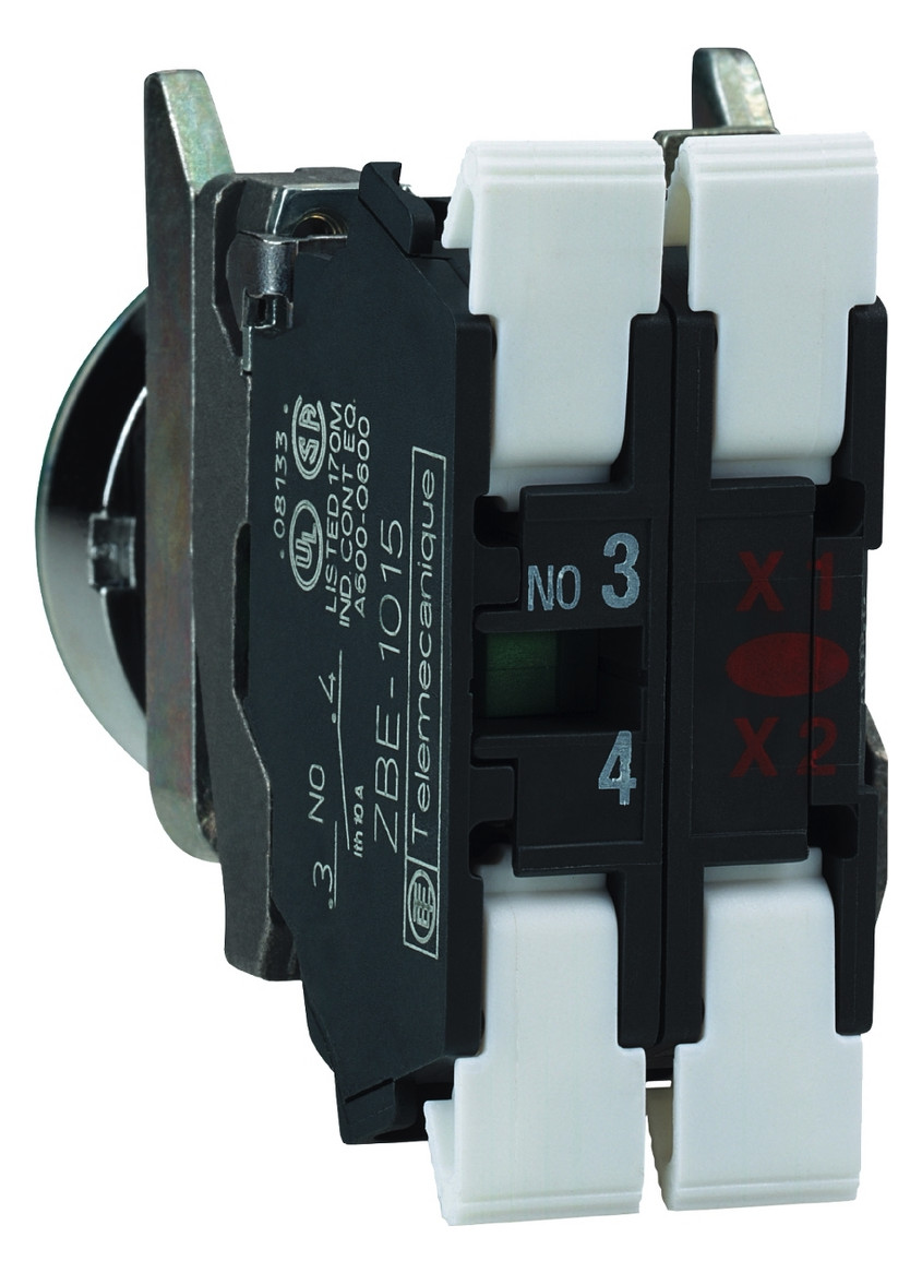 Hilfsschalterblock 1S 3A/AC Federzug