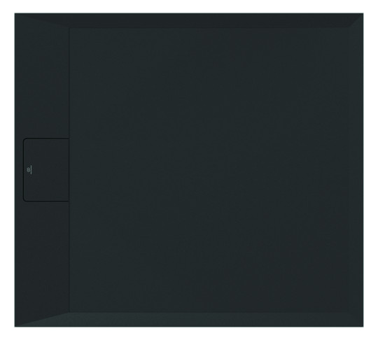 Ideal-Standard Rechteck-Brausewanne Ultra Flat S i.life 100 x 90 x 3 cm, Schiefer, Aufbauhöhe 30mm