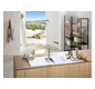V&B Spüle Architectura 60 XR mit Ablaufgarnitur, rund mit Excenterbetätigung, ivory CeramicPlus