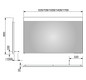 KEUCO Lichtspiegel Edition 400 DALI 1760 x 650 x 33 mm, 32 Watt, silber-gebeizt-eloxiert, Lichtfarbe einstellbar