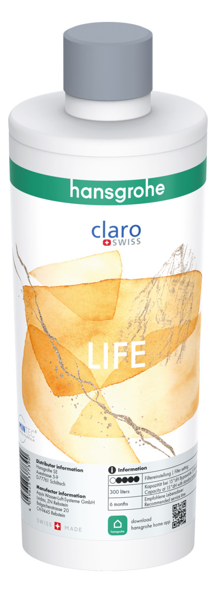 hansgrohe Mineralisierung Filterkapazität 300 l, mit Filter Life