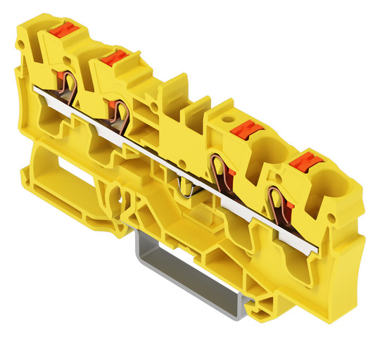 Reihenklemme 0,5-6qmm 1Etage 4kl ge 32A TS35 Hutschiene TH35