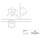 V&B Waschtisch-Unterschrank Subway 3.0 52,3x42,9x44,8cm, mit LED/Griff Volcano black, arizona oak