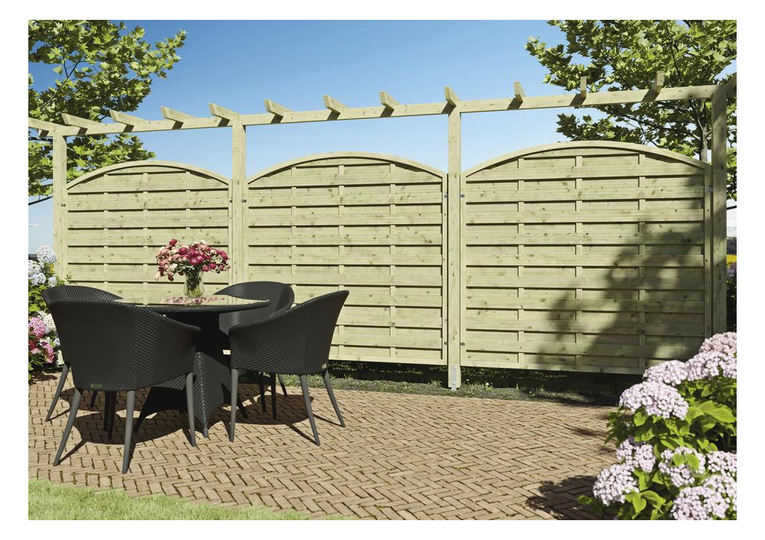 Bild Pergola komplett 9 x 9 x 450 cm, kdi-grü n - n.a.-0