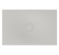 Bette Duschfliese PLUS BetteAir 1400 x 900 mm, silver, Rechteck, glasierter Titan-Stahl, mit Minimum-Täger