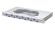 LWL-Patchpanel 12f LC-D 1HE OS2 19Zoll m.Pigtails max:12f