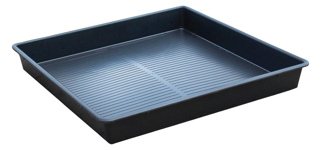 Bild PE-Auffangwanne für Kleingebinde 100x100 x12cm, 99 Liter - n.a.-0