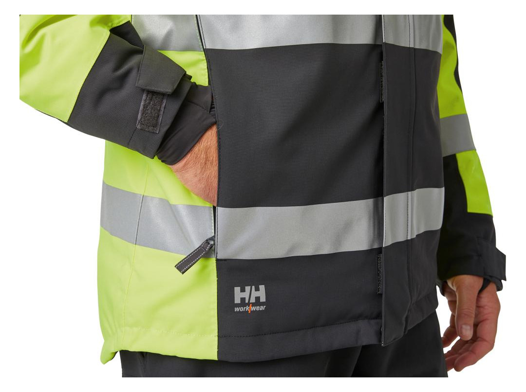 Bild Winterjacke ALNA, warngelb/ebony, Gr. S, Helly Hansen-2