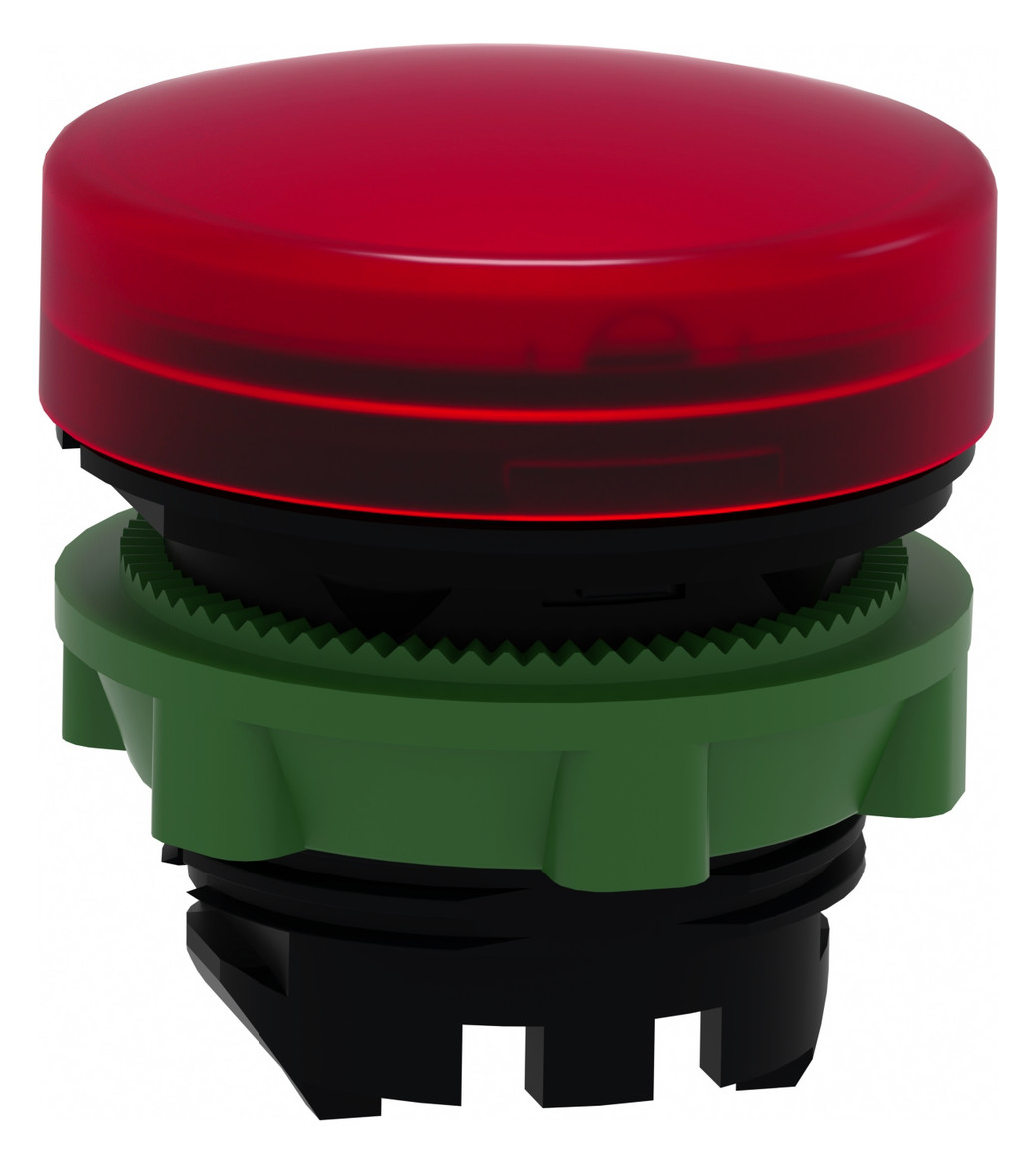 Leuchtmelder Front hoch rnd rt Ø22mm 1st Kst IP66