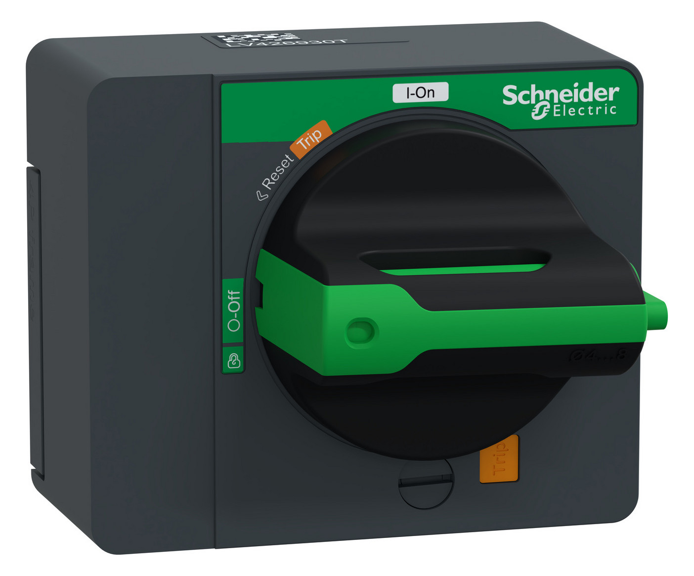 Handgriff sw f.Leistungsschalter Geeignet für Lasttrennschalter