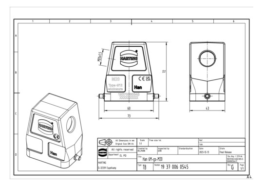 HART Han 6M-gs-M20           19370060545 
