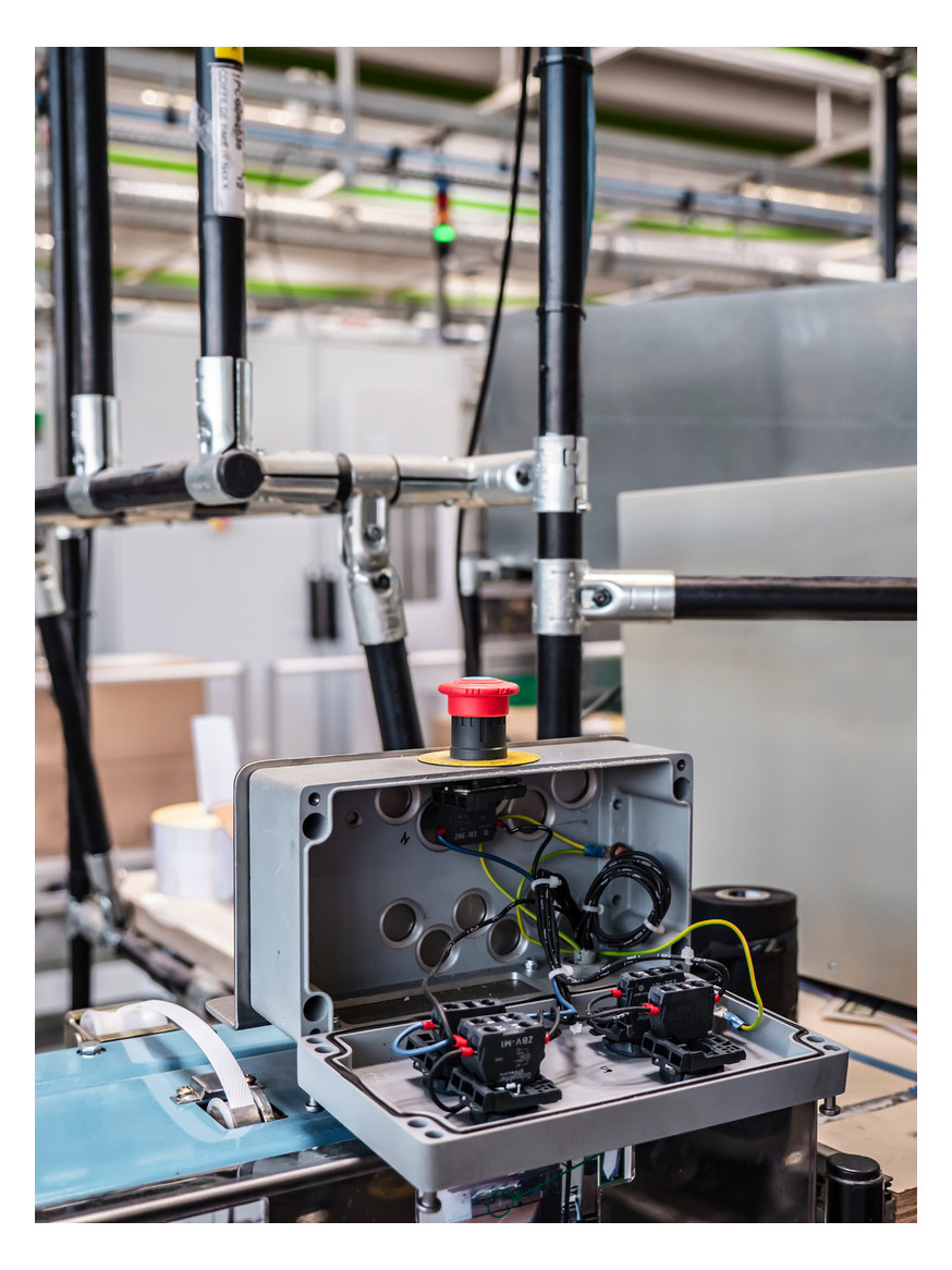 Leuchtmelder Front hoch rnd rt Ø22mm 1st Kst IP66