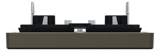 Wippe Schalter System Design mokka metallic