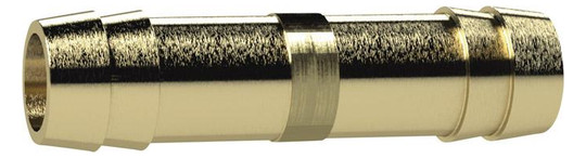 RIEGLER-Doppelschlauchtülle aus Messing - 9mm