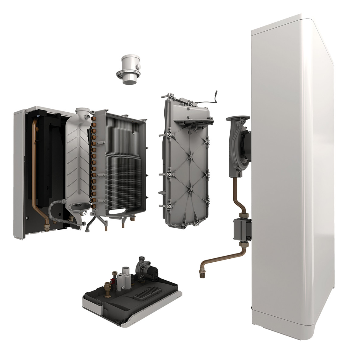 MHG Gas-Brennwertkombigerät ecoGAS ProX 30/38, wandhängend