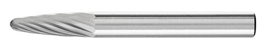 PFERD-HM-Frässtift Rundbogen RBF - 6x18mm, Z3,...
