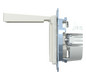 Steckdose 1f polws glz System M UP Klappd IP20