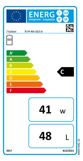 Vaillant                    VP RW 50/3 B 