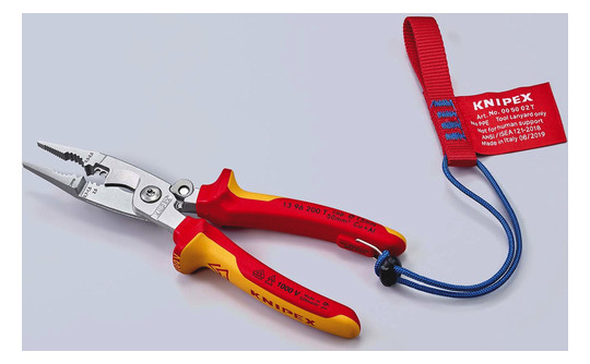 Kombizange 200mm 1000V Mehrkomp VDE Schutzisoliert 1000V