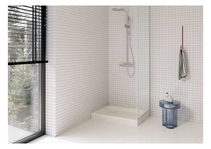 Duschwanne BetteSupra 5360 75x70x6,5cm, pergamon