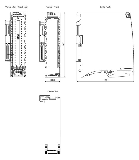 Siemens 6ES75211BL000AB0 SIMATIC S7-1500 