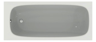 Ideal-Standard Körperform-Badewanne i.life 180 x 80 x 45 cm, weiß