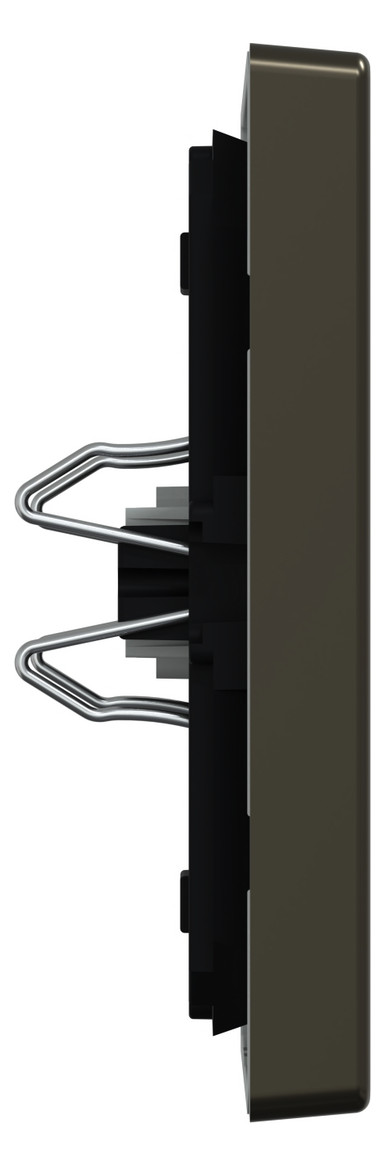 Wippe Schalter System Design mokka metallic