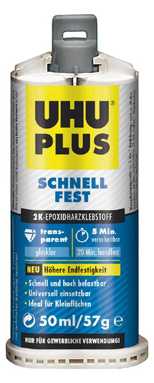 UHU-2K-Epoxidharzkleber plus schnellfest...