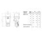CEE-Stecker 4p 32A IP54 Xtra 400V/rt 6h Schraubkl Kst Verschraubung