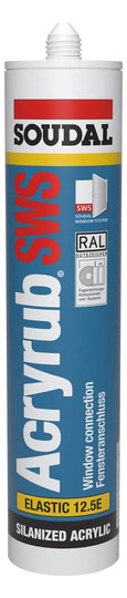 SOUDAL-Acryldichtmasse Acryrub SWS - 300ml