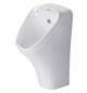 Duravit Absaug-Urinal DuraStyle 30x34cm, Zulauf von hinten, Rimless, ohne Fliege, weiß