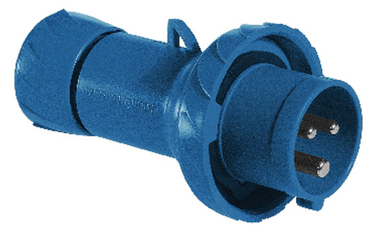 CEE-Stecker 2p 32A IP67 Acti9 200 - 250 V (50+60 200 - 250 V (50+60 Hz) blau 6h