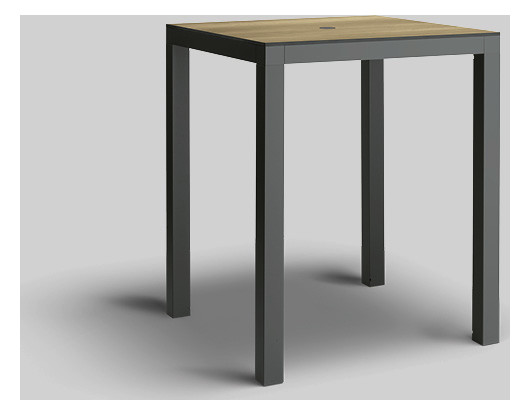 BEGA Stadtmöbel Tisch Grafit     95028PO 