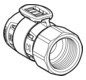 Geberit Übergang FlowFit Ø 32 mm, Rp 1, mit Innengewinde