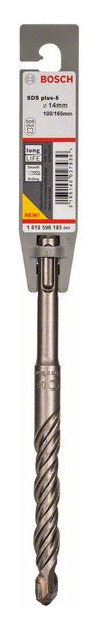 Hammerbohrer Ø14mm SDSplus 100/165mm f.Beton f.Stein
