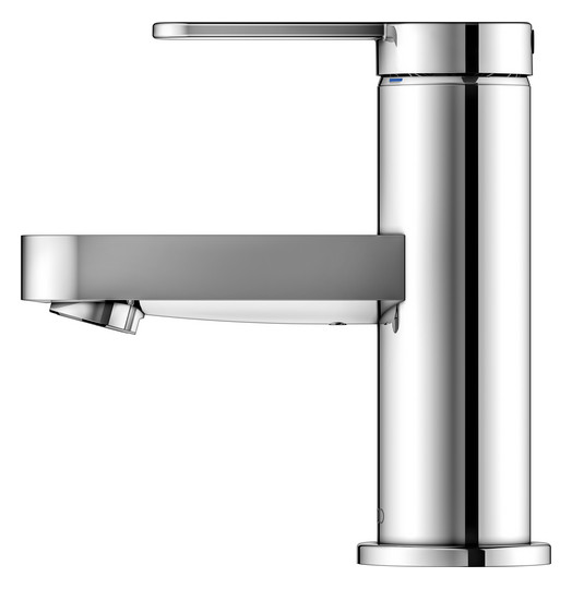 KEUCO Waschtisch-Einhebelmischer 60 IXMO Flat Ausladung 89mm, ohne Ablaufgarnitur, verchromt