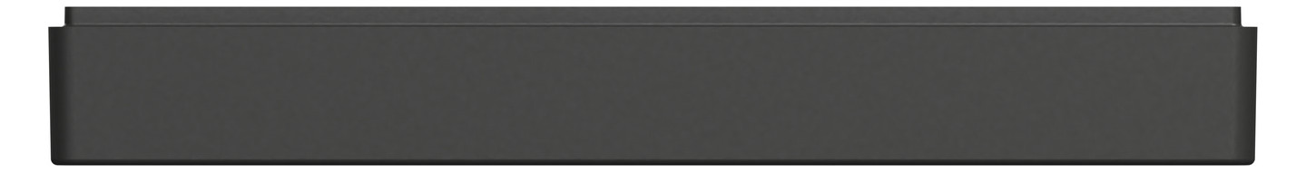 Rahmen 1f anth glz D-Life Kst f.GEB-K Unterputzmontage Thermopl