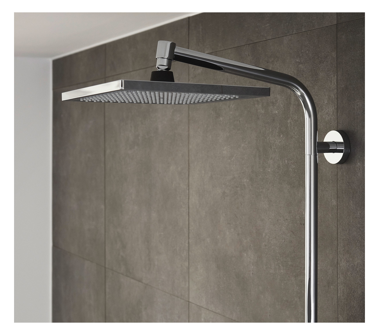 hansgrohe Showerpipe Crometta E mit Thermostat, 1jet, 15 l/min, chrom
