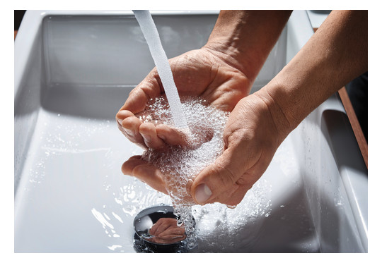 hansgrohe Waschtisch-Einhebelmischer 260 Metris mit Zugstangen-Ablaufgarnitur, chrom