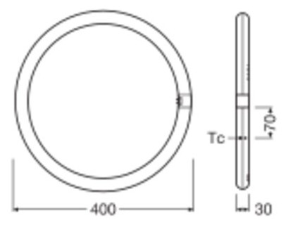 LED TUBE T9 EM V 24W 840 G10Q - UNI ELEKTRO Online-Shop