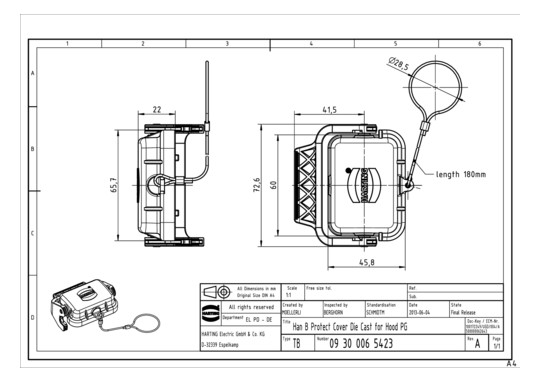 HART Schutzkappe 6A          09300065423 