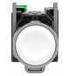 Drucktaster 1f ws rnd Ø22,5mm 1S IP30 fl Tastend