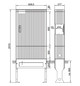 Standgehäuse GFK IP44 B839xH2010xT277mm ET277mm m.MPL geschl