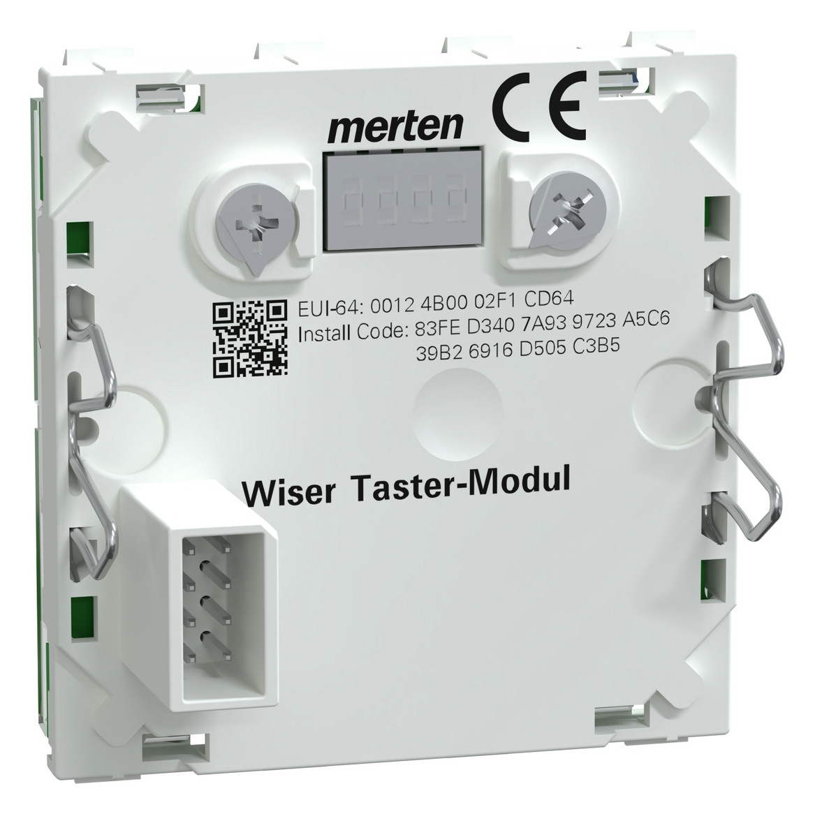 Bedienelement 1f ws f.Dimmeins m.LED-Anz Geeignet für Dimmeinsatz