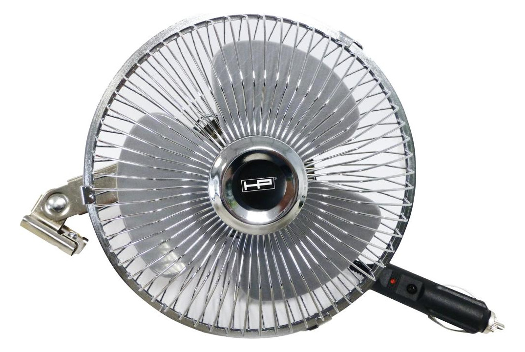 Bild Metall Ventilator 12V-12W mit Anschlussk abel - HP Autozubehör-2