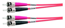 LWL-Patchkabel ST 50/125 OM2 2m or MM50/125